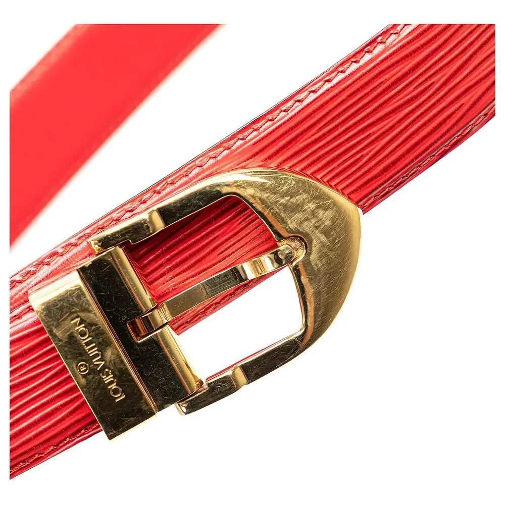 Louis Vuitton Vintage Limited Edition Red Epi Tilsitt Belt Bag